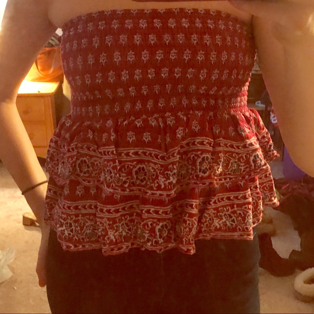 Forever 21 floral shirt